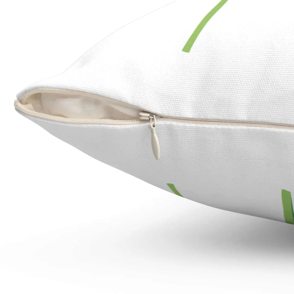 Floral Throw Pillow – Spun Polyester Square - Dipaliz