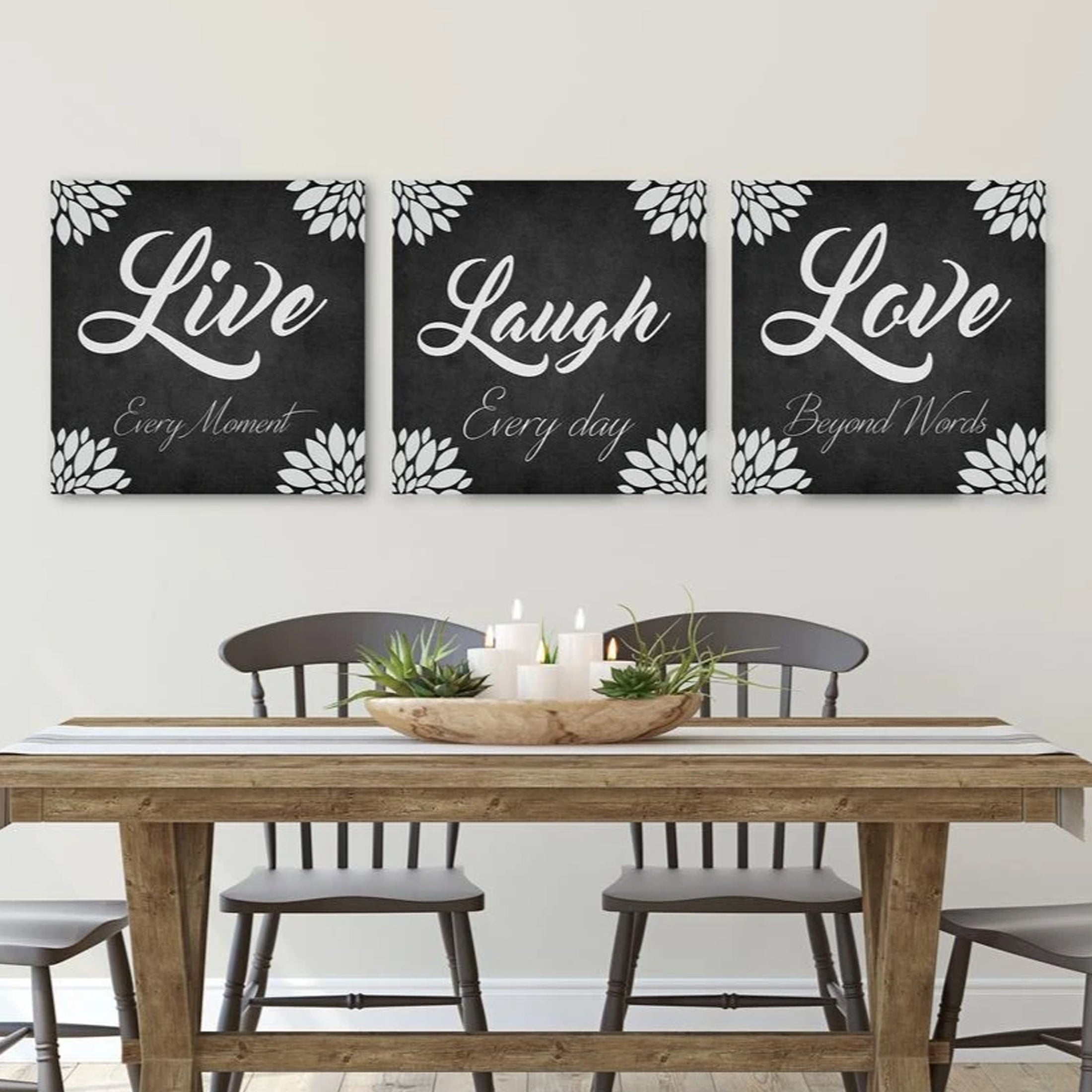 Live Laugh Love Wall Decor