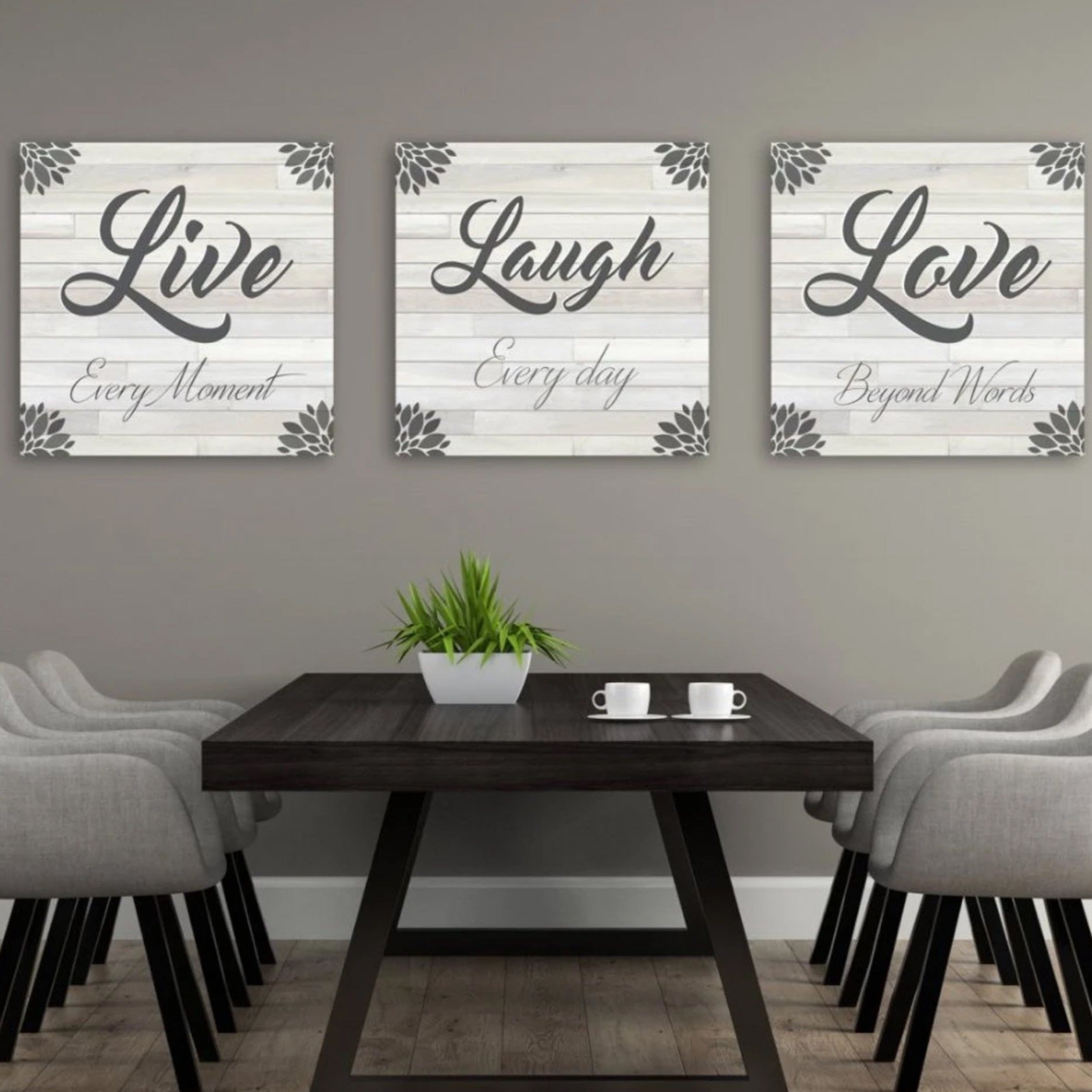 Live Laugh Love Wall Decor